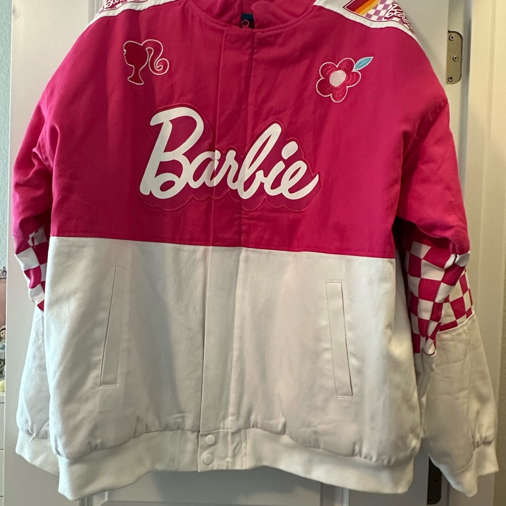 BoxLunch Barbie Race Jacket (Never Worn)